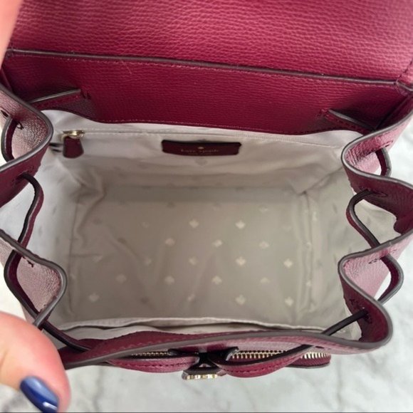 Kate Spade Flap Backpack & Large Slim Bifold Wallet - Picture 6 of 13